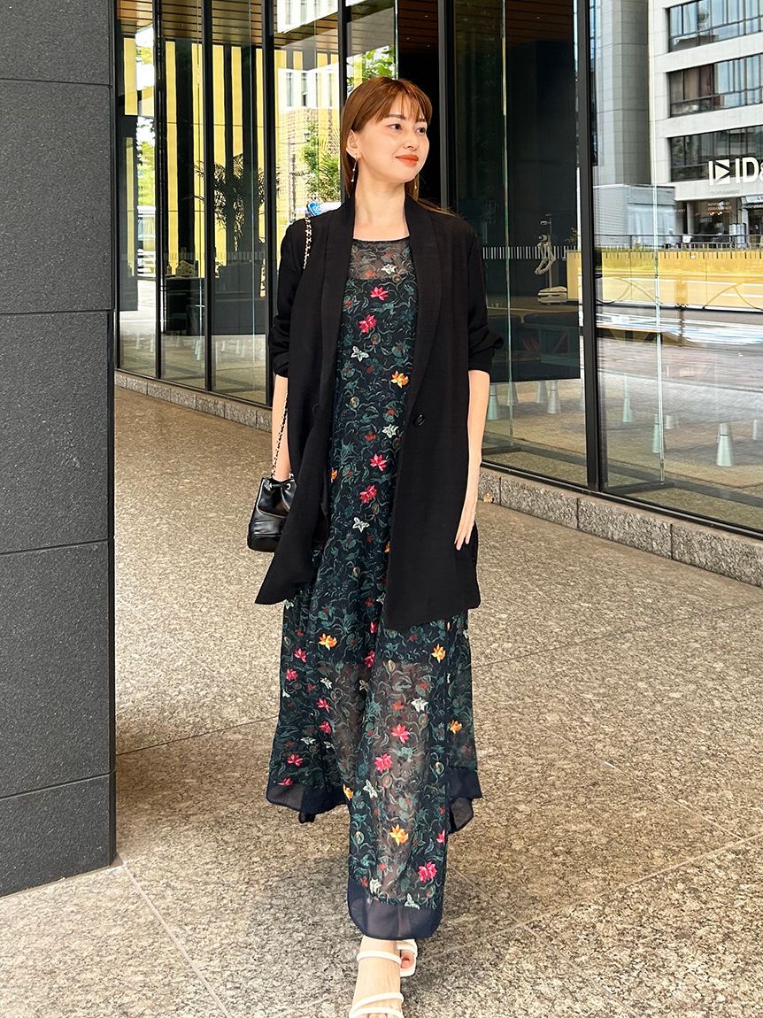 styling/「【styling/&times;KEITA MARUYAMA】シアージャガードワンピース」|ワンピース|