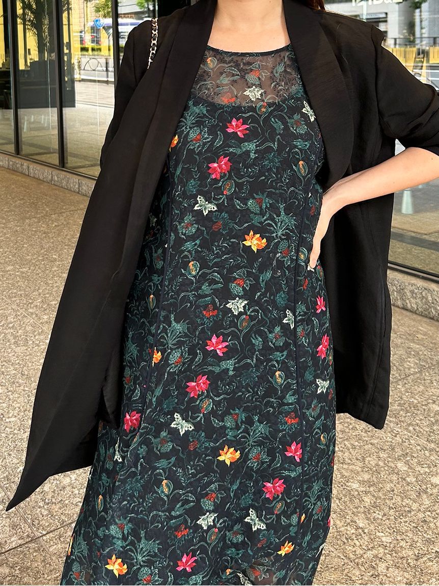 styling/「【styling/&times;KEITA MARUYAMA】シアージャガードワンピース」|ワンピース|