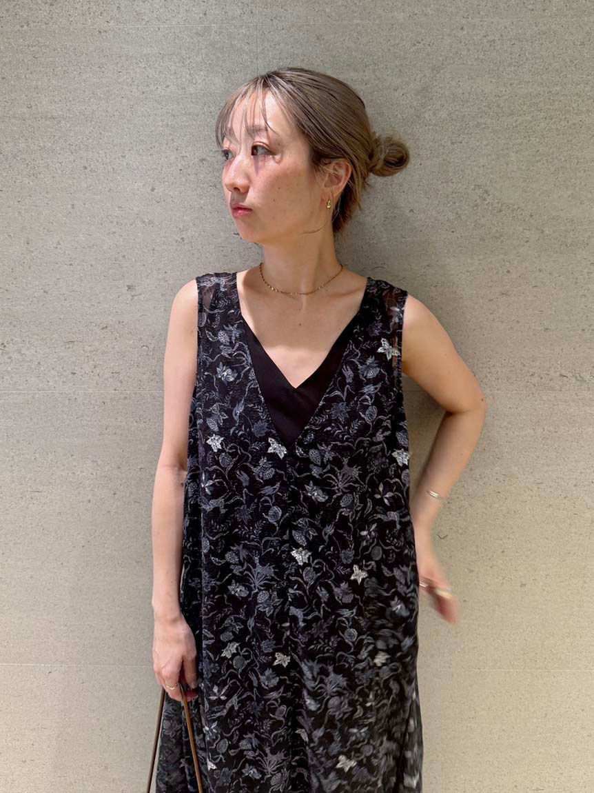 styling/「【styling/&times;KEITA MARUYAMA】シアージャガードワンピース」|ワンピース|