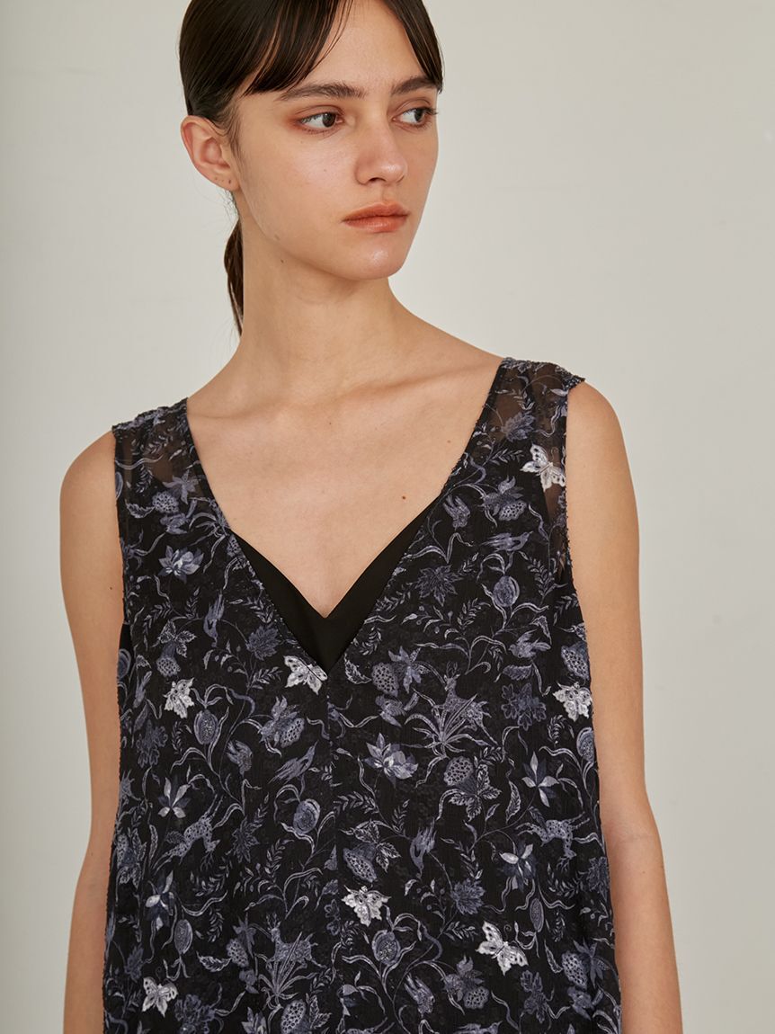 styling/「【styling/&times;KEITA MARUYAMA】シアージャガードワンピース」|ワンピース|