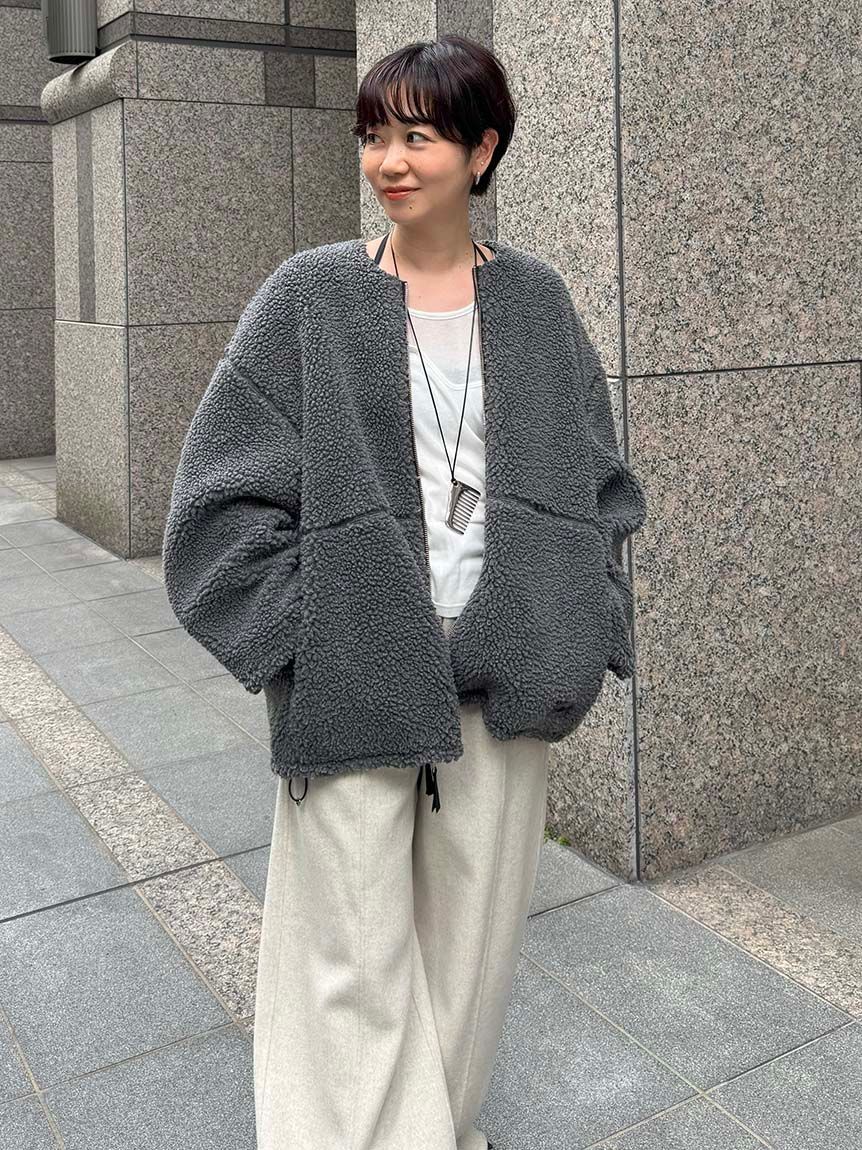 styling/「【FIRST DOWN&times;styling/】リバーシブルブルゾン」|ブルゾン・スタジャン|