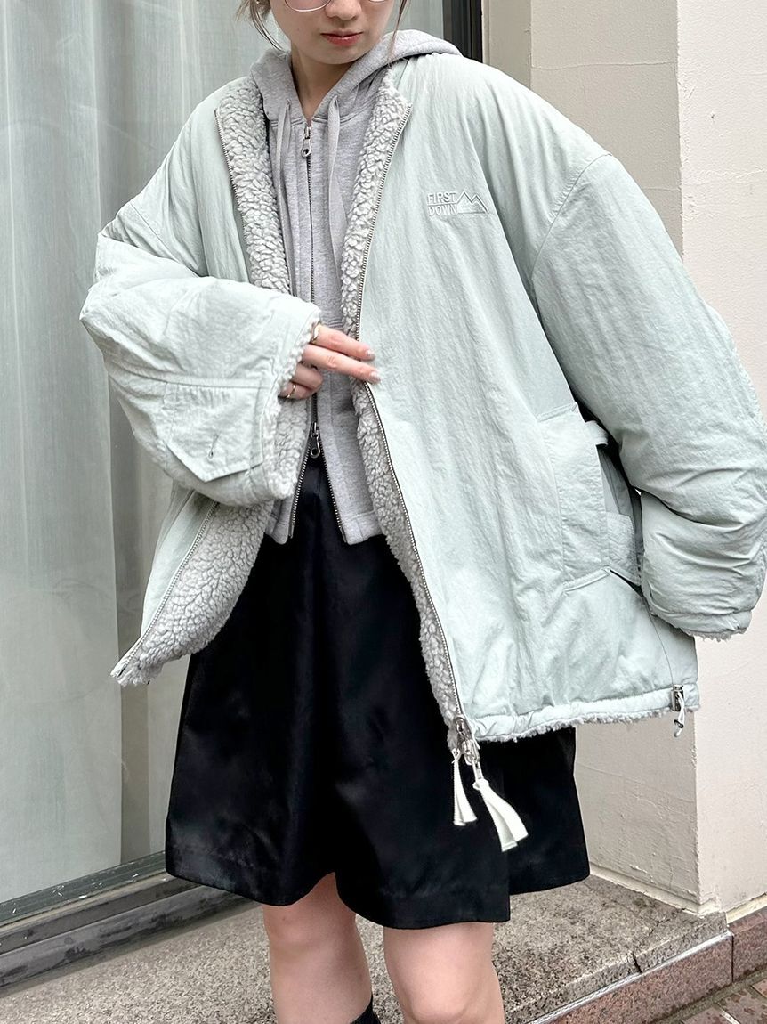 styling/「【FIRST DOWN&times;styling/】リバーシブルブルゾン」|ブルゾン・スタジャン|