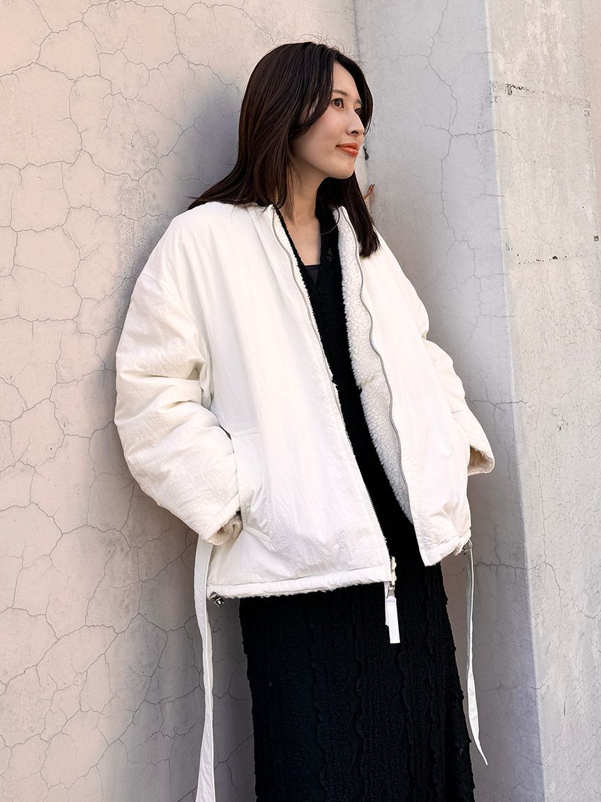 styling/「【FIRST DOWN&times;styling/】リバーシブルブルゾン」|ブルゾン・スタジャン|