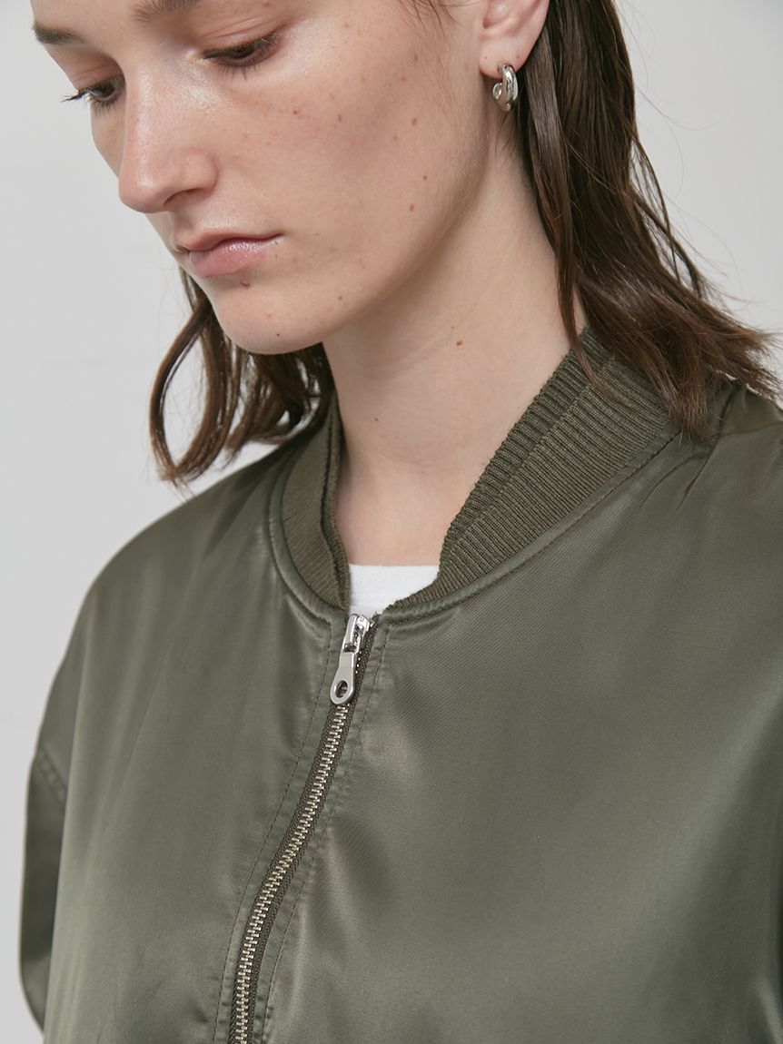 styling/「【セットアップ対応】ナイロンフライトジャケット」|ブルゾン・スタジャン|