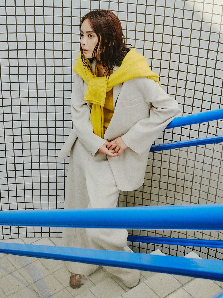 styling/「【セットアップ対応】ウールリバーワイドパンツ」|その他|