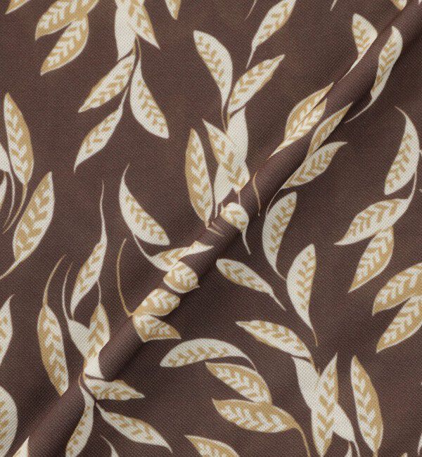 MACKINTOSH PHILOSOPHY「ボタニカルプリント ボタンダウン半袖シャツ」|シャツ・ブラウス|