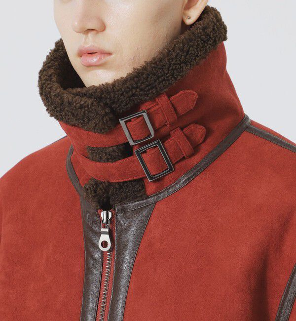  「【Safari12月号掲載】スエードライク ボマージャケット」|ブルゾン・スタジャン|