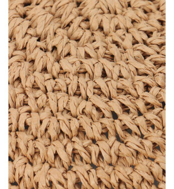 ikka「雑材こま編みダウンハット」|その他|