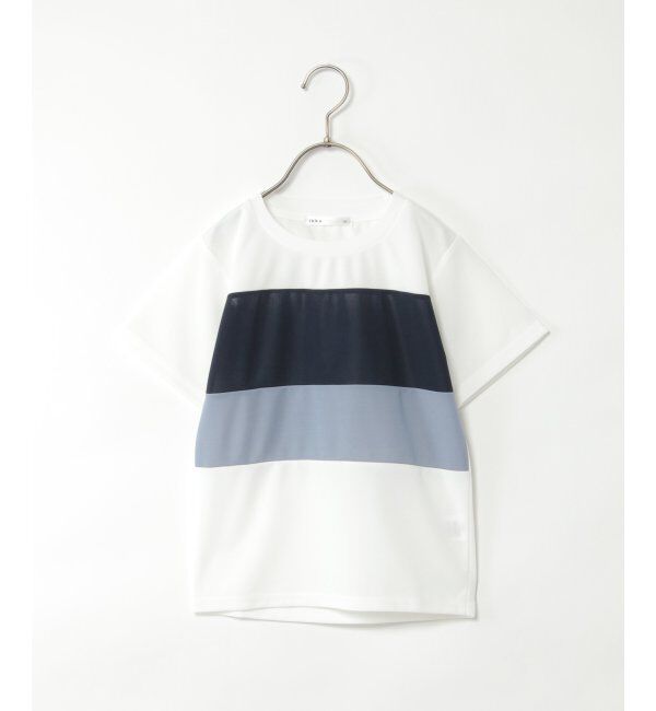 ikka kids「MK横切り替えTシャツ（120~160cm）」|Tシャツ・カットソー|