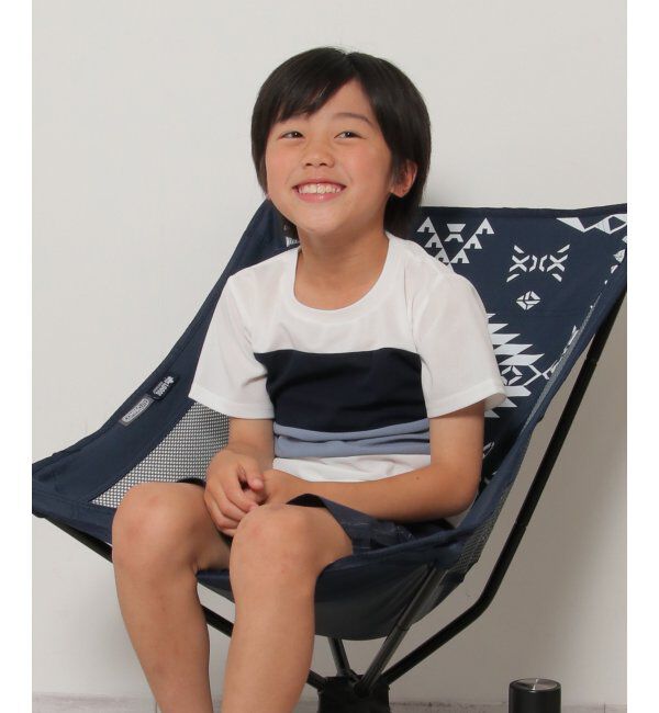 ikka kids「MK横切り替えTシャツ（120~160cm）」|Tシャツ・カットソー|