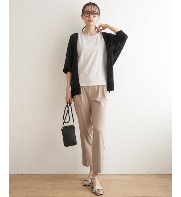 ikka「冷感ドルマントッパーカーディガン」|その他|