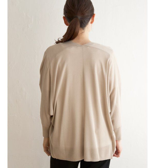 ikka「冷感ドルマントッパーカーディガン」|その他|