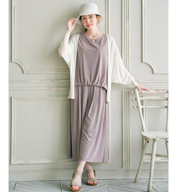 ikka「冷感ドルマントッパーカーディガン」|その他|