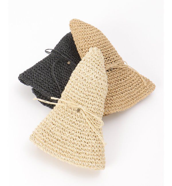 Lbc with Life「ツバ広ペーパーハット」|その他|