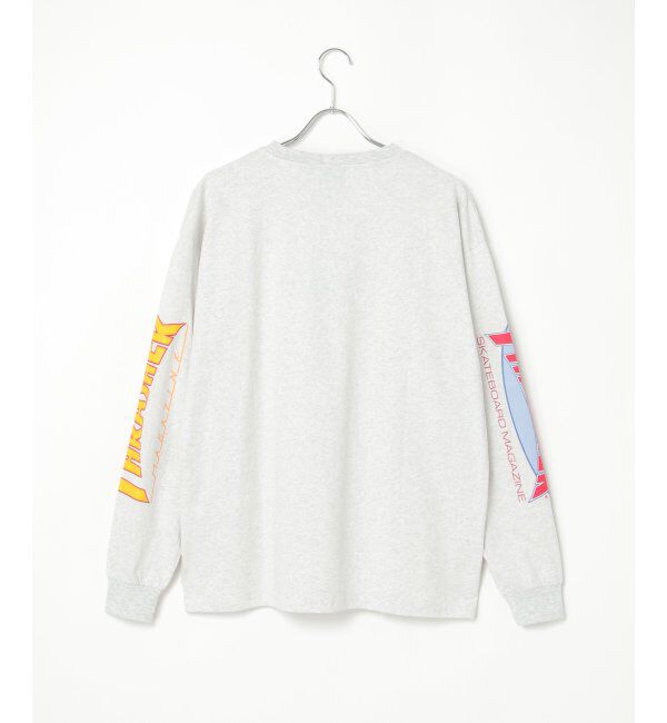 VENCE share style「THRASHER スラッシャー 袖プリントロンT」|Tシャツ・カットソー|