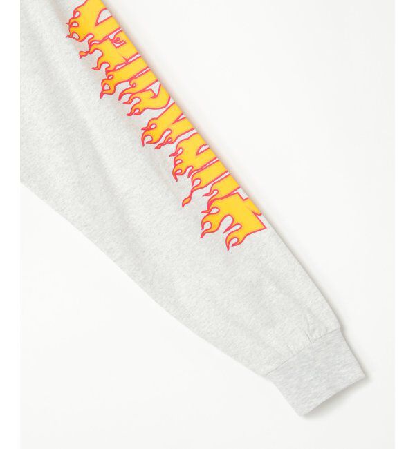 VENCE share style「THRASHER スラッシャー 袖プリントロンT」|Tシャツ・カットソー|