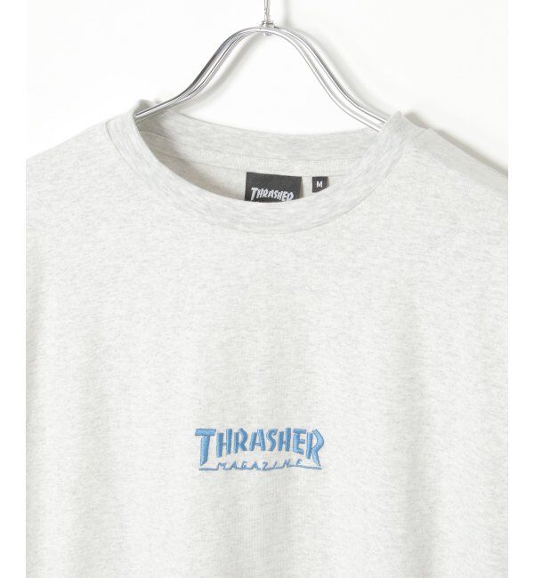VENCE share style「THRASHER スラッシャー 袖プリントロンT」|Tシャツ・カットソー|