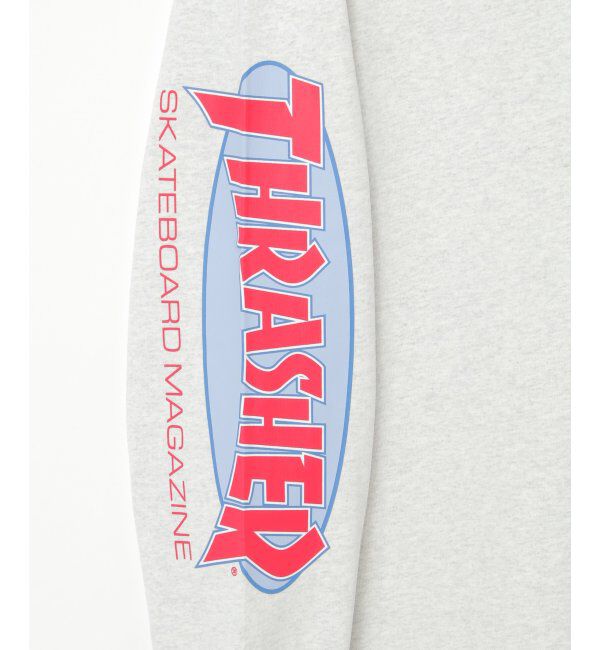 VENCE share style「THRASHER スラッシャー 袖プリントロンT」|Tシャツ・カットソー|