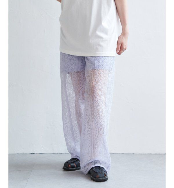 VENCE share style「レースイージーパンツ」|その他|