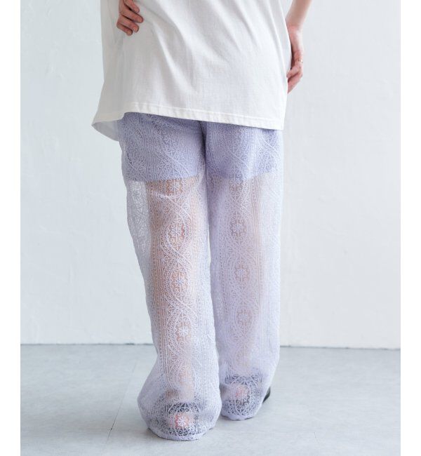 VENCE share style「レースイージーパンツ」|その他|