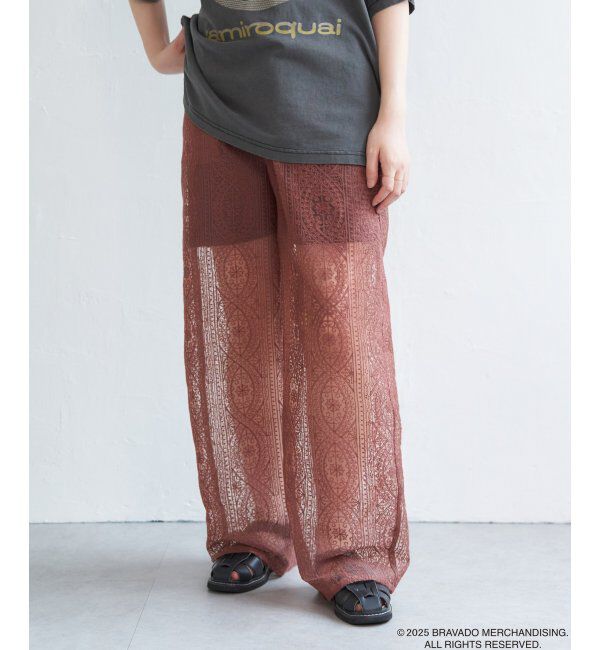 VENCE share style「レースイージーパンツ」|その他|
