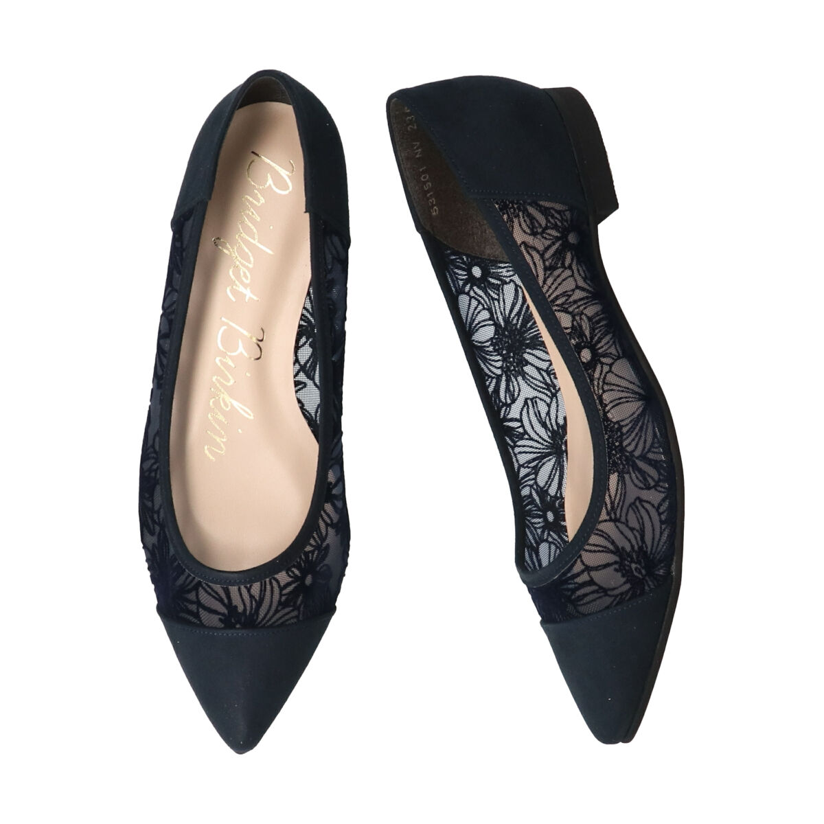 Bridget Birkin「【Bridget Birkin】レースポインテッドフラットシューズ」|パンプス|