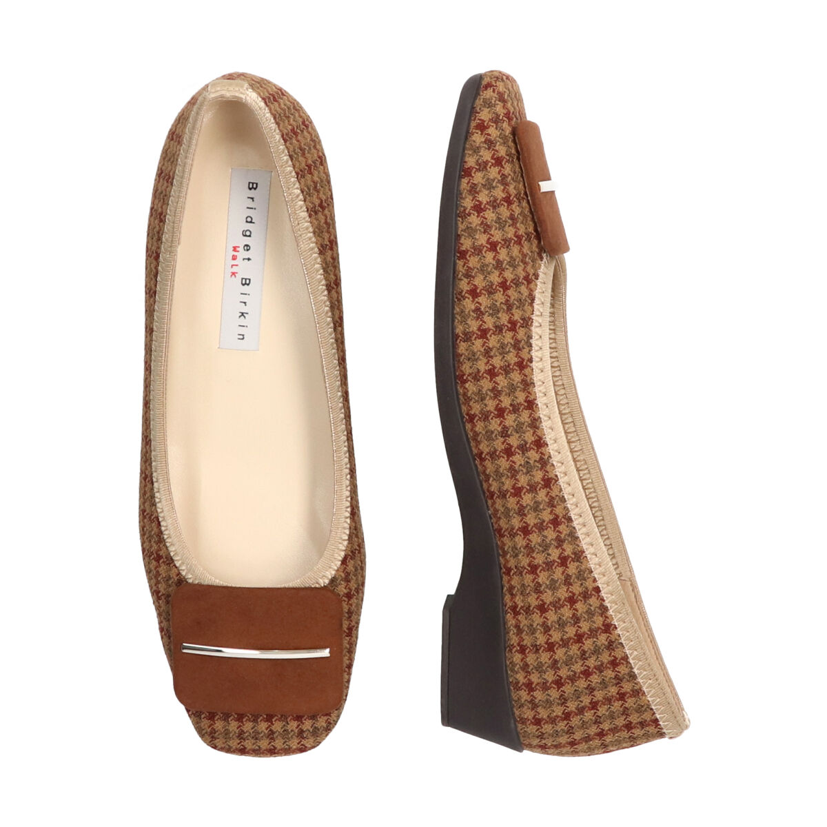 Bridget Birkin「【Bridget Birkin Walk】バックルモチーフウォーキングパンプス」|パンプス|