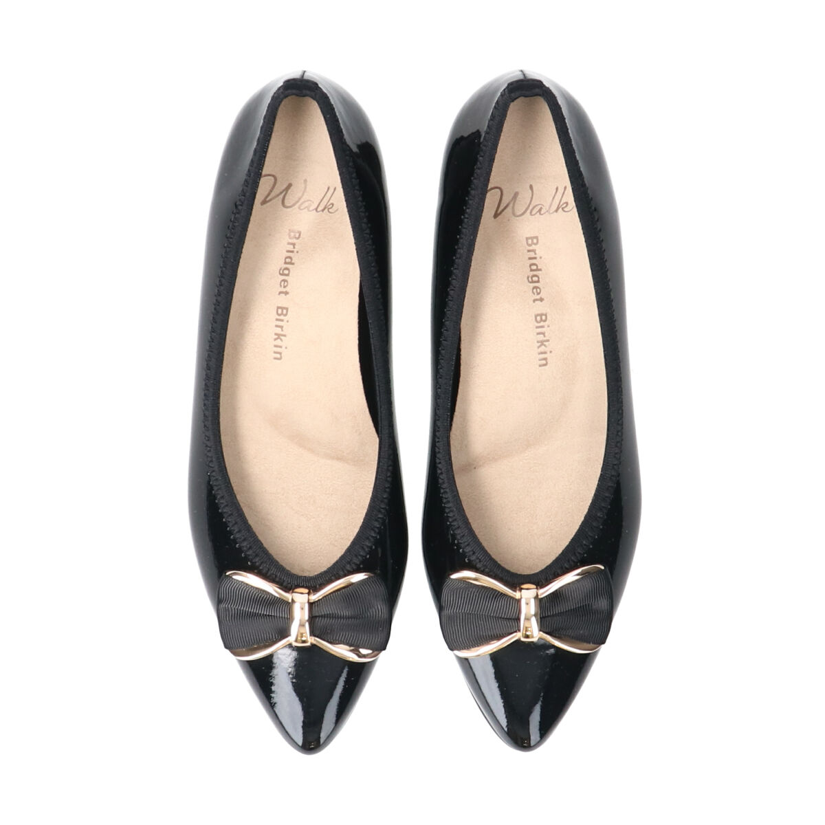 Bridget Birkin「【Bridget Birkin Walk】リボンモチーフウォーキングパンプス」|パンプス|
