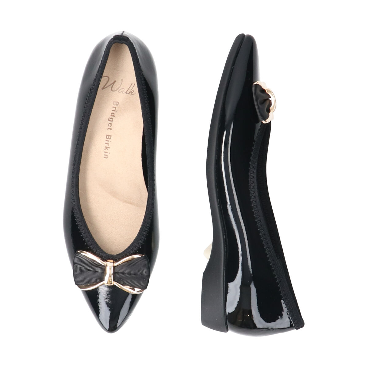 Bridget Birkin「【Bridget Birkin Walk】リボンモチーフウォーキングパンプス」|パンプス|