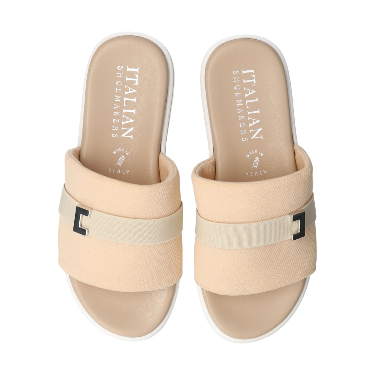 IMPORT SELECT「【ITALIAN SHOEMAKERS】フラットスライドサンダル」|サンダル|