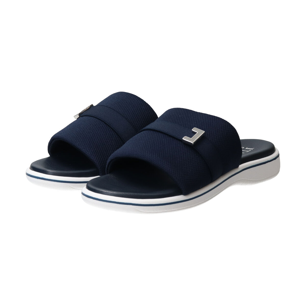 IMPORT SELECT「【ITALIAN SHOEMAKERS】フラットスライドサンダル」|サンダル|NV/C