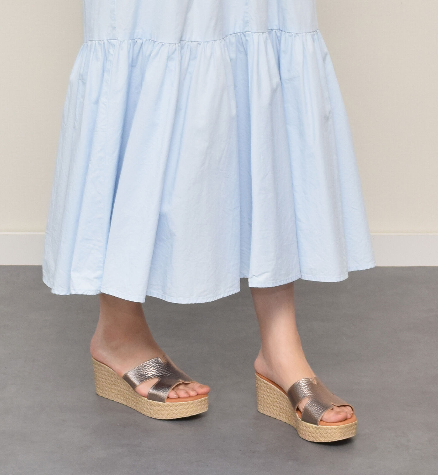 IMPORT SELECT「【Oh my Sandals】クッションインソールウェッジミュール」|サンダル|