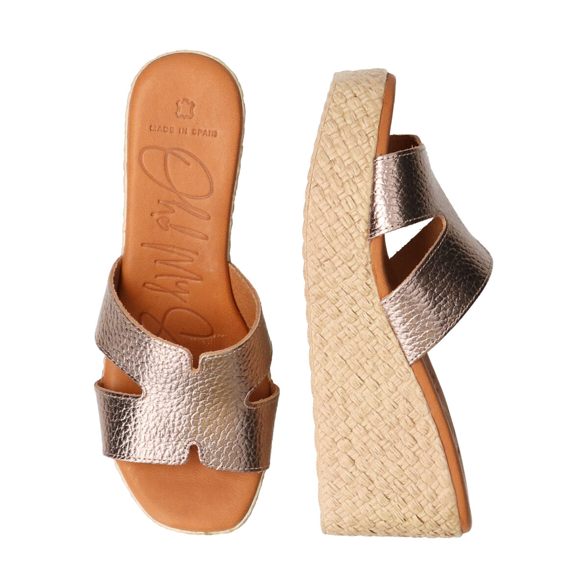 IMPORT SELECT「【Oh my Sandals】クッションインソールウェッジミュール」|サンダル|