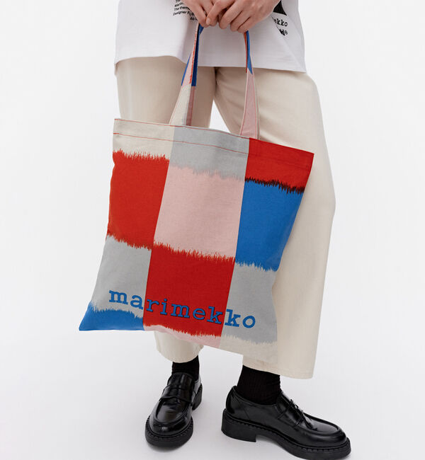 Marimekko「Vankka Ostjakki Placement トートバッグ」|トートバッグ|
