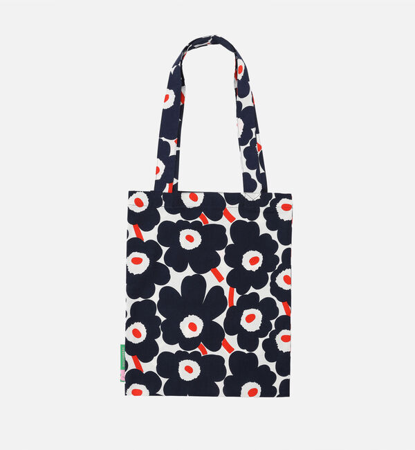 Marimekko「【日本限定】9月デザイン Mini Unikko 60th マンスリーファブリックバッグ 27x33cm」|トートバッグ|