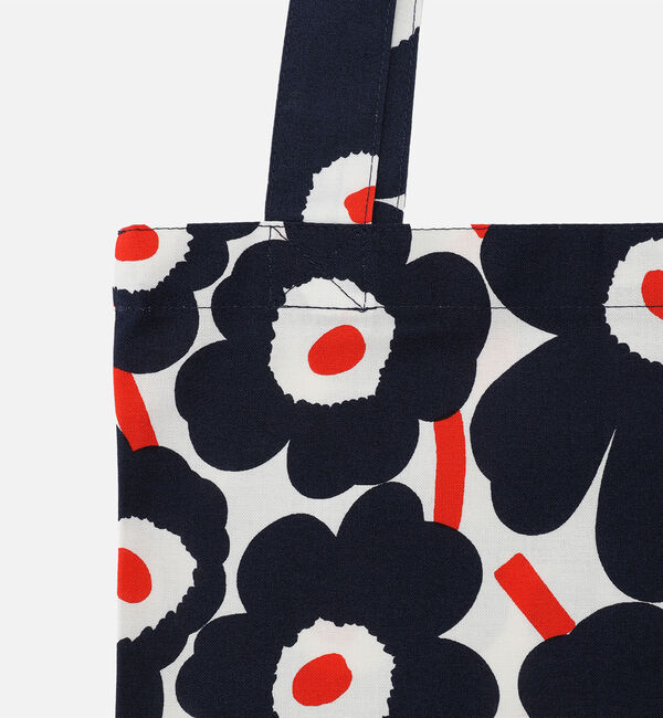 Marimekko「【日本限定】9月デザイン Mini Unikko 60th マンスリーファブリックバッグ 27x33cm」|トートバッグ|