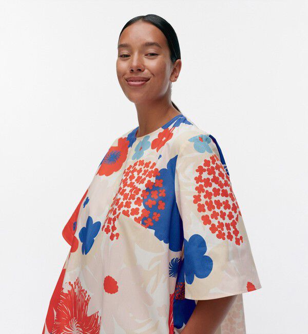 Marimekko「【一部店舗・オンラインストア限定】Kukkiva Suvikimppu ワンピース」|ワンピース|