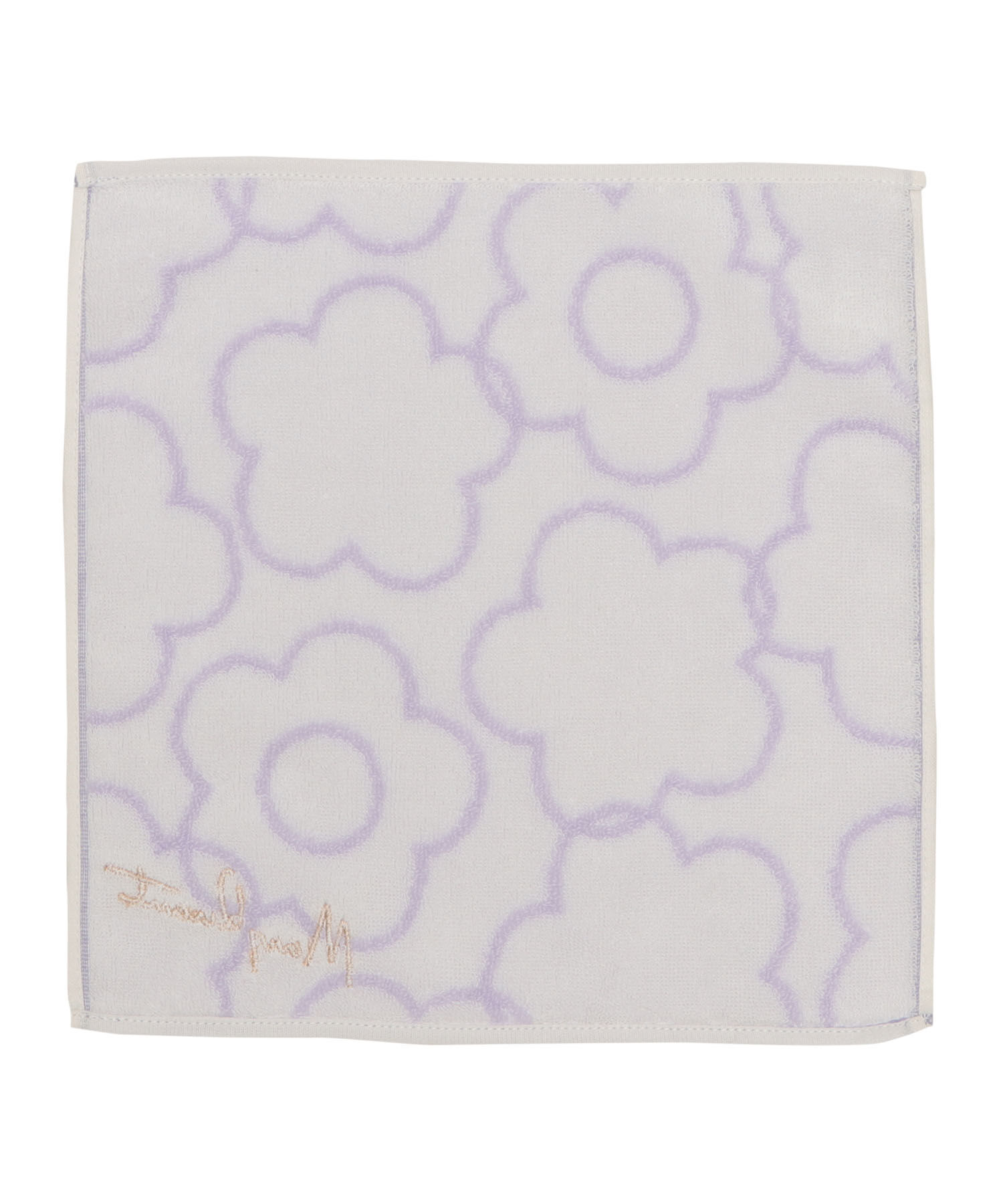 MARY QUANT「リファインドデイジー ミニタオル」|ハンカチ|