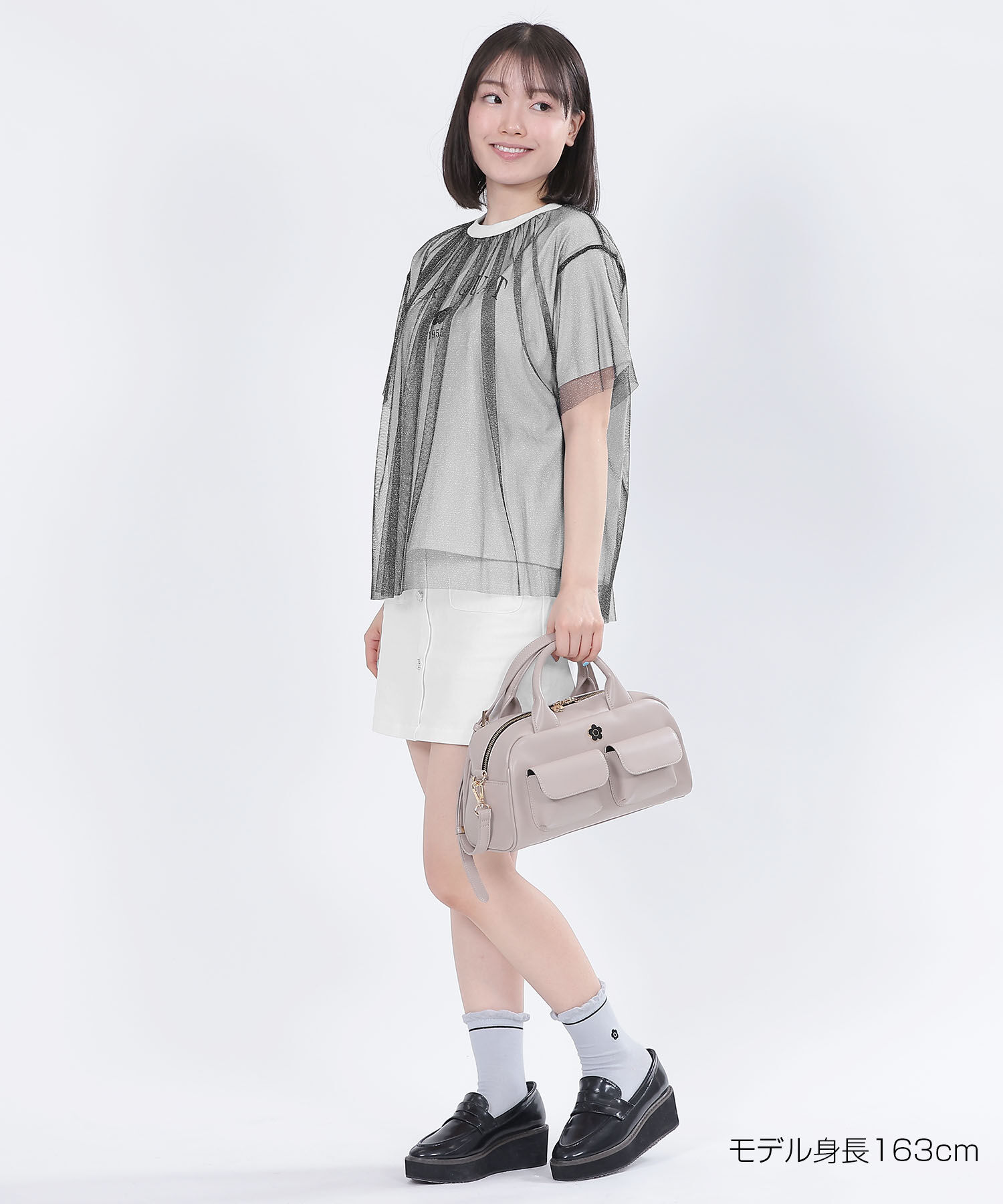 MARY QUANT「エポデイジーボタンデニムミニ スカート」|スカート|