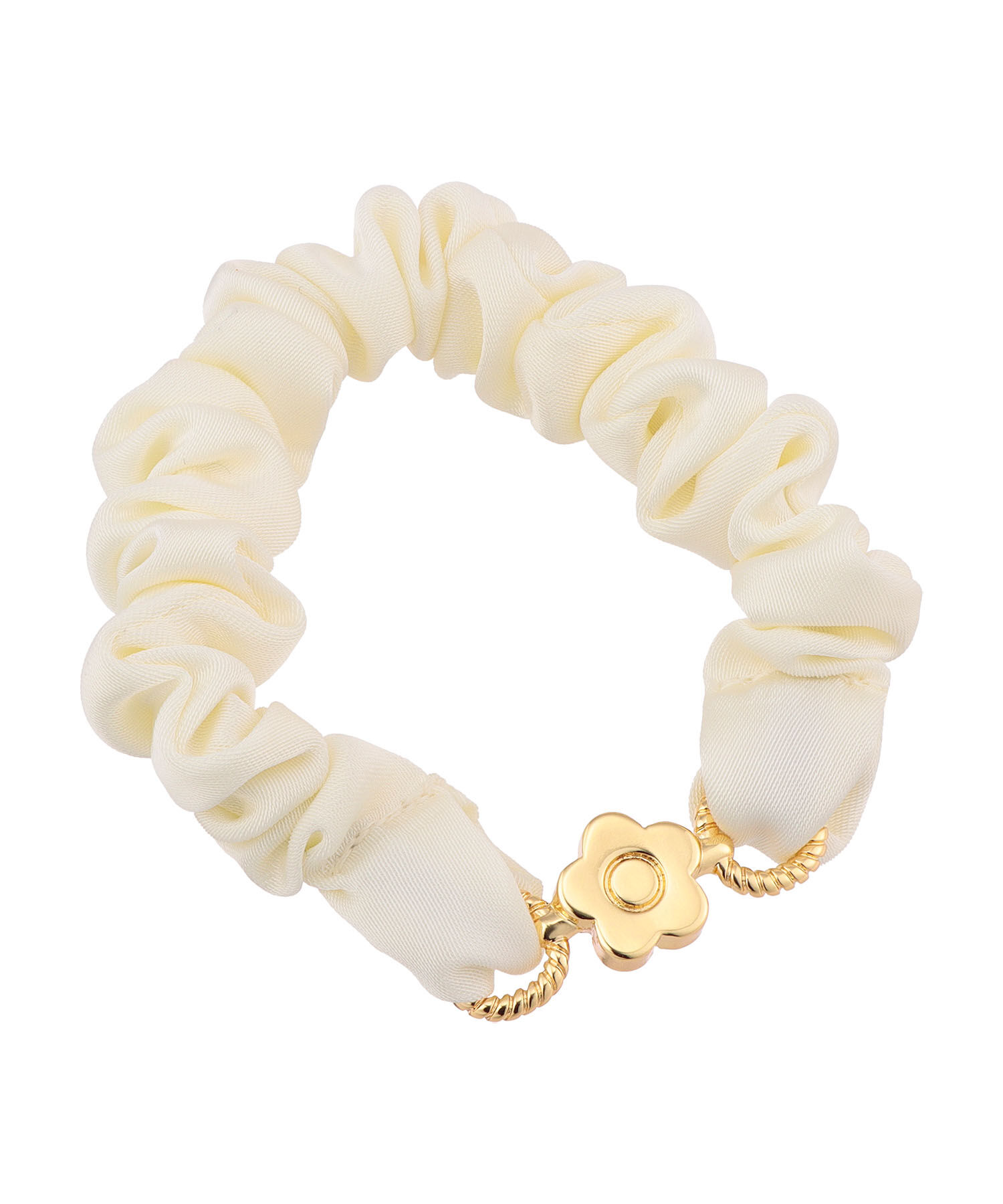 MARY QUANT「デイジーメタルブレス シュシュ」|ヘアゴム・シュシュ|