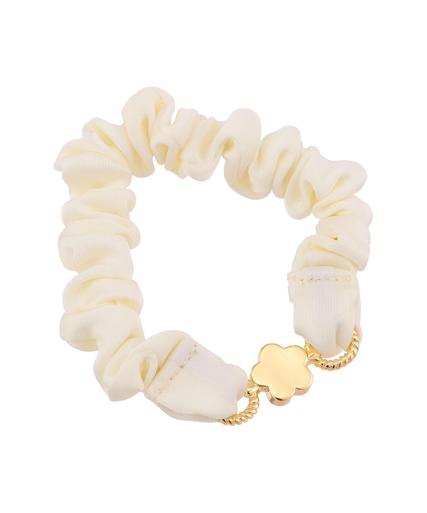 MARY QUANT「デイジーメタルブレス シュシュ」|ヘアゴム・シュシュ|