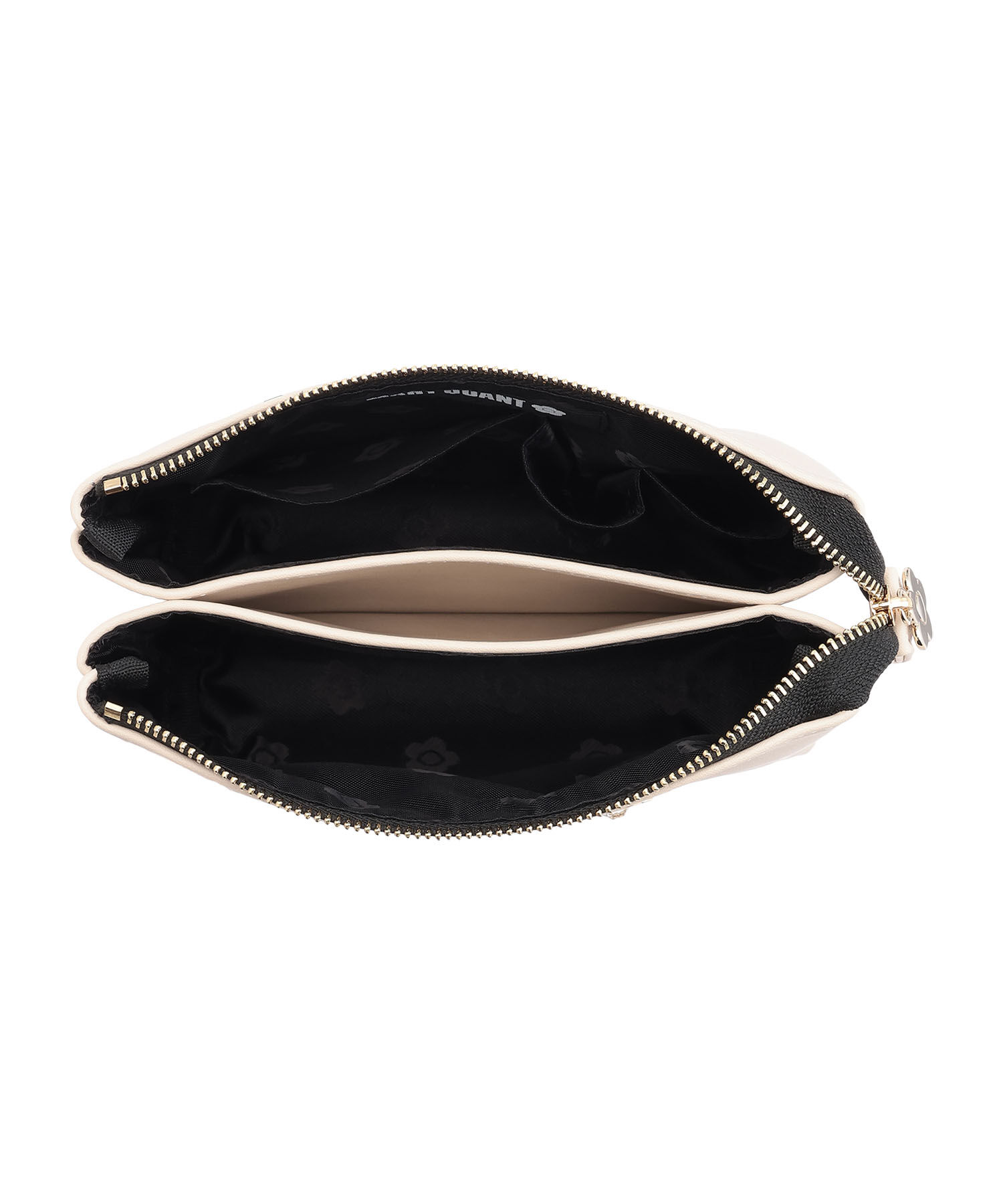 MARY QUANT「メタルビジュー 3ポケットポーチ」|ポーチ|