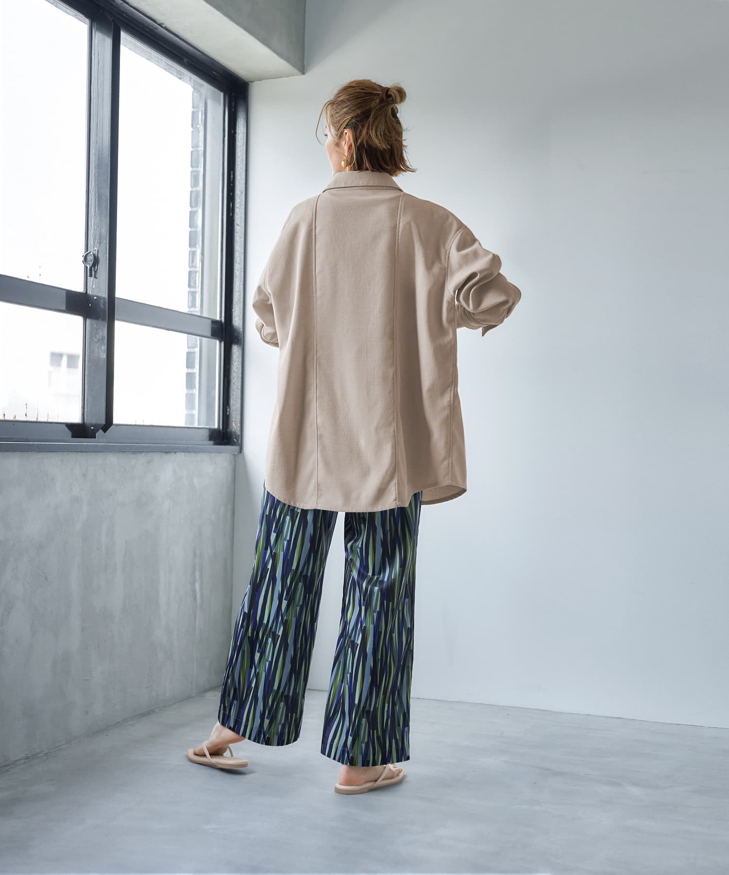 STYLE DELI「凹凸生地のシャツジャケット」|その他|