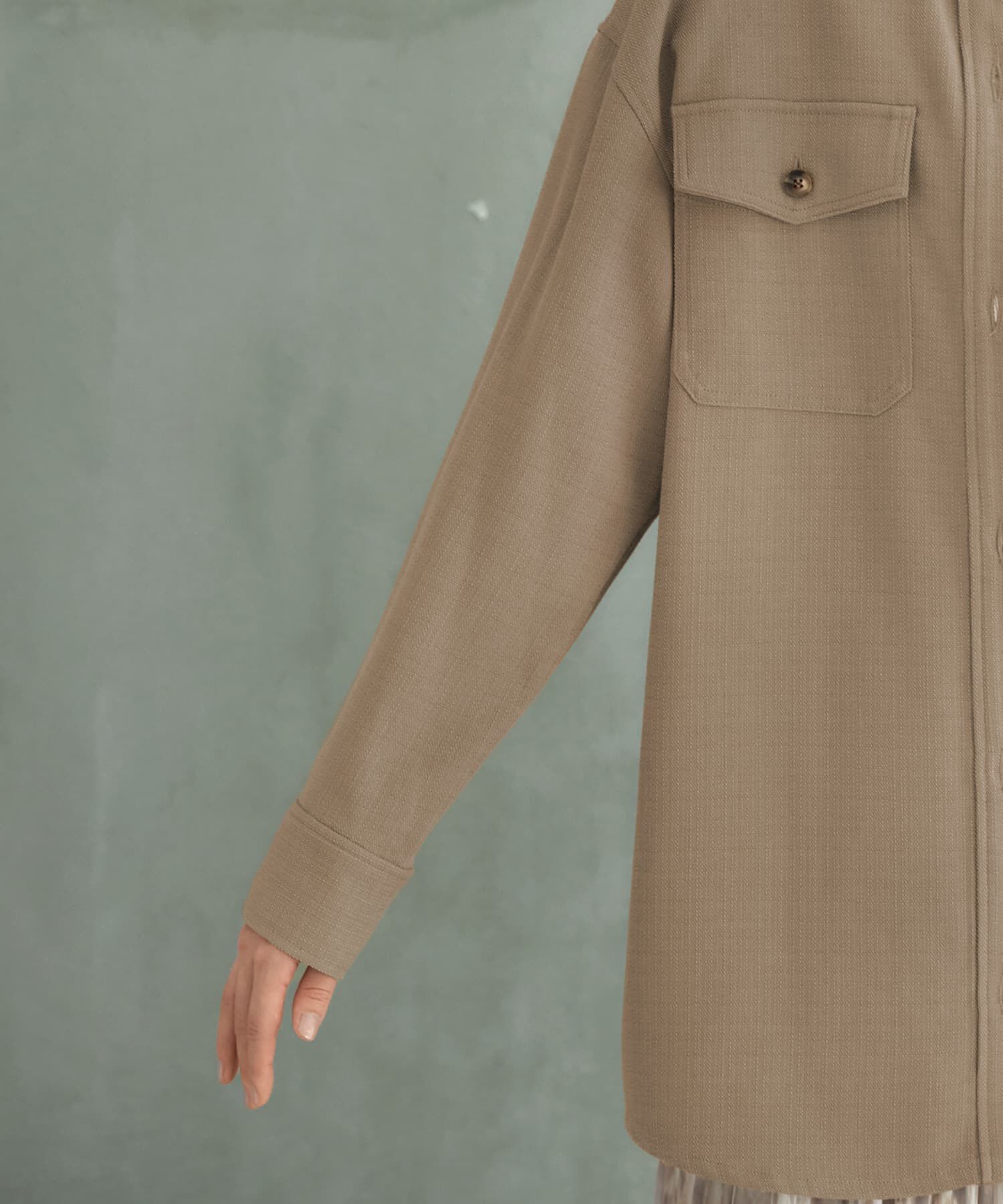 STYLE DELI「凹凸生地のシャツジャケット」|その他|