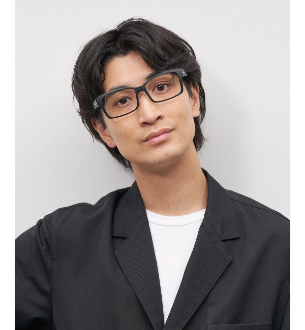  「ウェリントン型メガネ｜ビジネス｜Zoff｜SMART REGULAR CALRO レンズ交換券付」|メガネ|