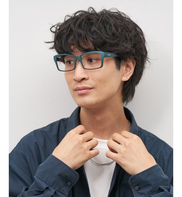  「ウェリントン型メガネ｜ビジネス｜Zoff｜SMART REGULAR CALRO レンズ交換券付」|メガネ|