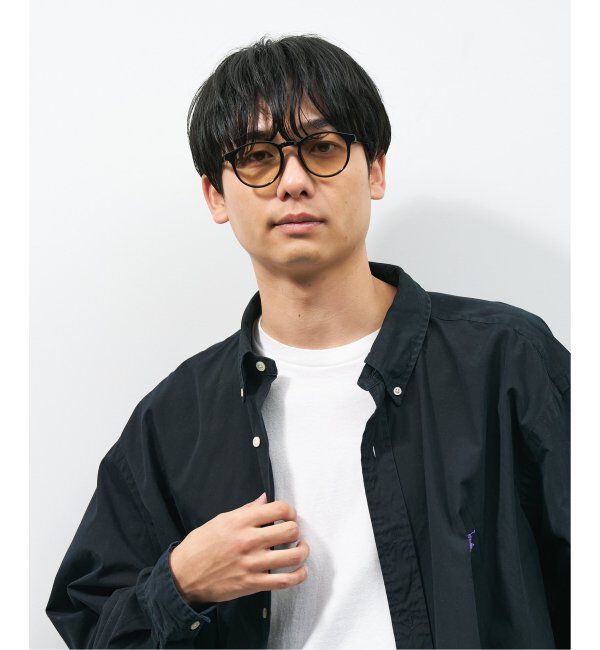  「【WEB限定】ボストン型 サングラス | カラーレンズ 軽量 トレンド 紫外線対策 UVカット ユニセックス」|サングラス|