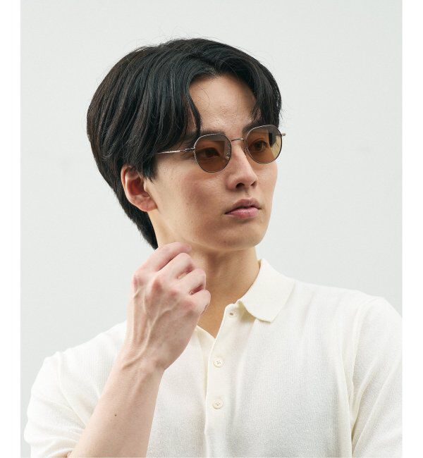  「Zoff｜JOURNAL STANDARD relume ボストン型 サングラス 紫外線防止 UVカット｜ジャーナルスタンダード」|サングラス|薄ブラウン