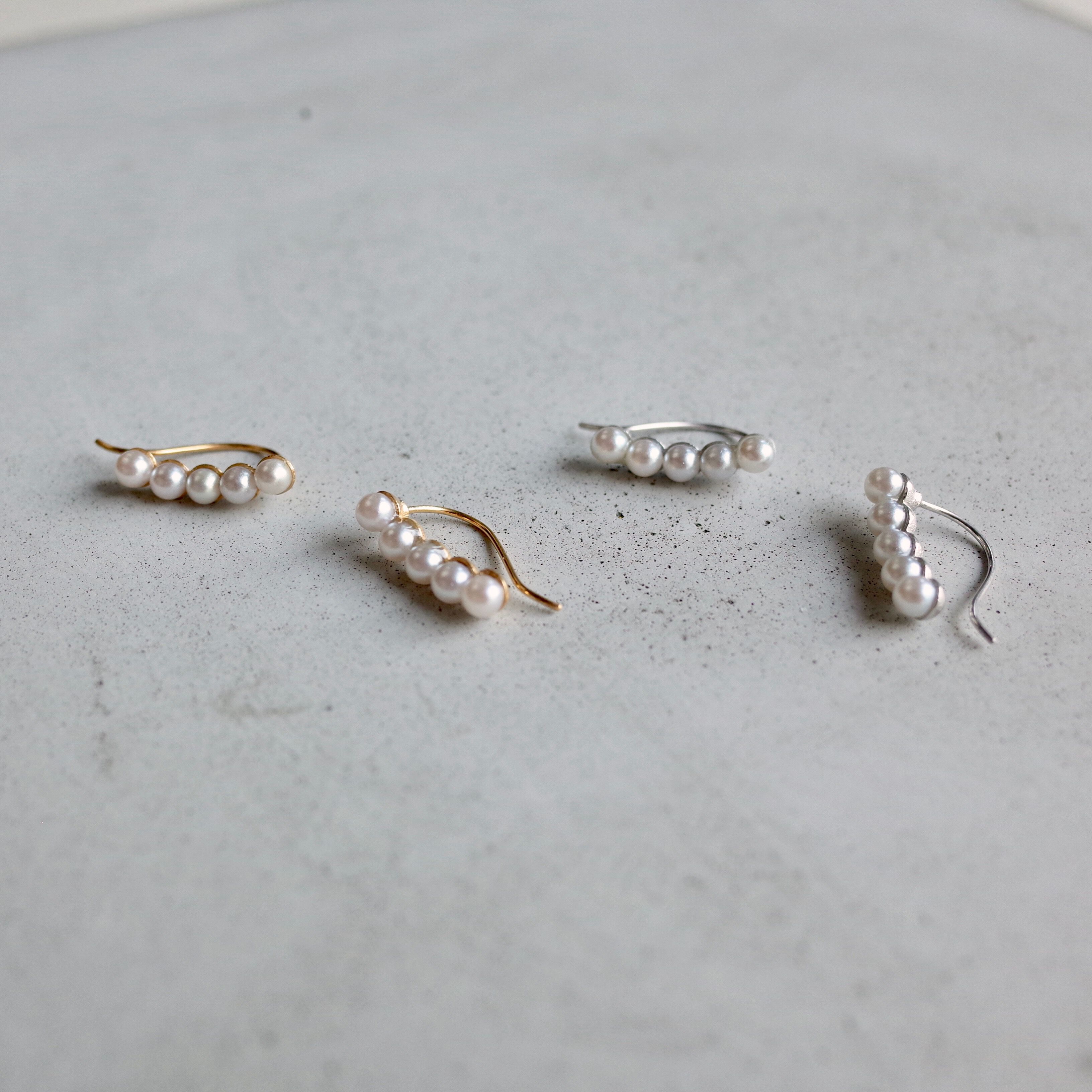 warmth「Follow Pearl Pierce」|ピアス|ゴールド