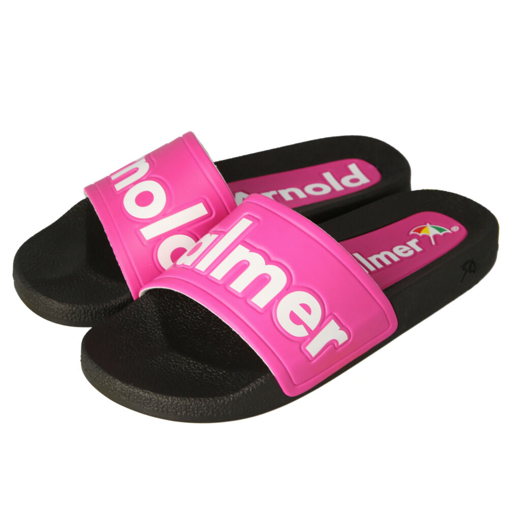 BACKYARD FAMILY「アーノルドパーマー サンダル 通販 シャワーサンダル レディース つっかけ ぺたんこ おしゃれ」|サンダル|ブラック2